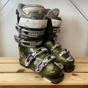 Lange Delight Exclusive Super 100 Women Ski Boots ClimbMatic Green 22/23.5 280mm
